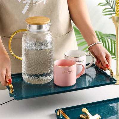 Light Luxury Household Rectangular Tray