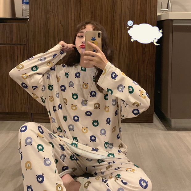 Loose-fitting outerwear suit