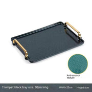 Light Luxury Household Rectangular Tray