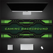 Industrial Style Tech Oversized Seam Keyboard Mouse Desk Pad